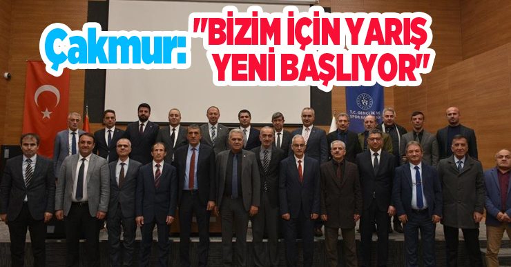 Çakmur: “Bizim için yarış yeni başlıyor”