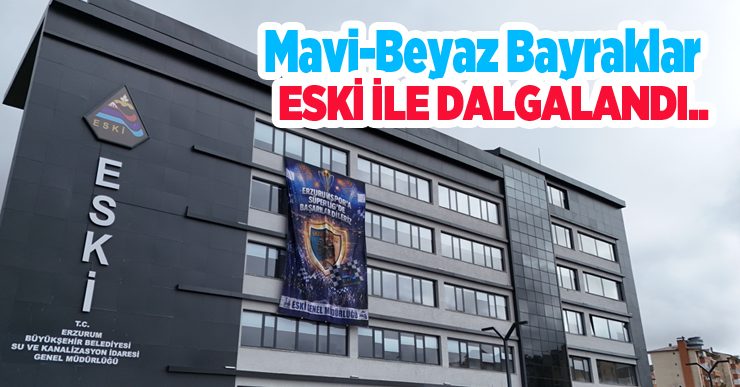 Mavi-Beyaz Bayraklar Eski ile Dalgalandı..