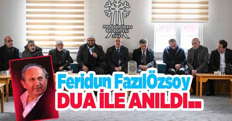 Özsoy dua ile anıldı….