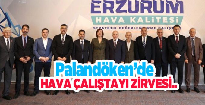 Palandöken’de hava çalıştayı zirvesi…