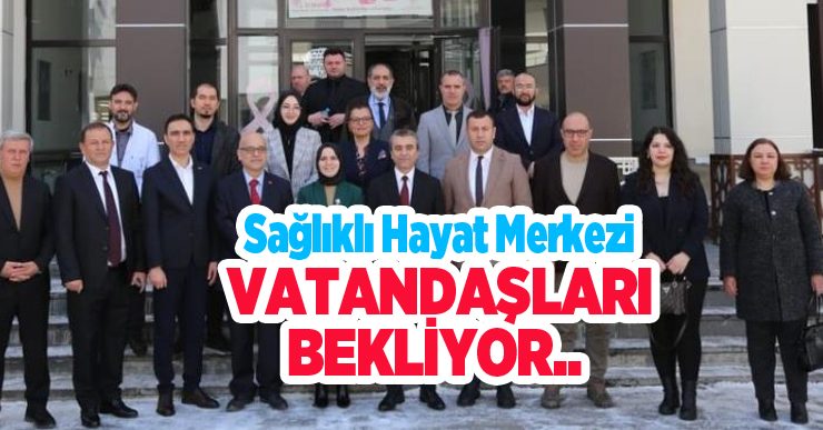 Sağlıklı Hayat Merkezi vatandaşları bekliyor…