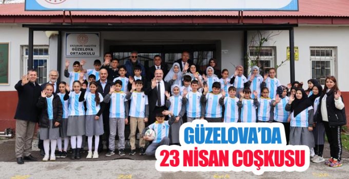 Güzelova’da 23 Nisan coşkusu: Rektör Hacımüftüoğlu, Minik yüreklerle bayram sevincini paylaştı