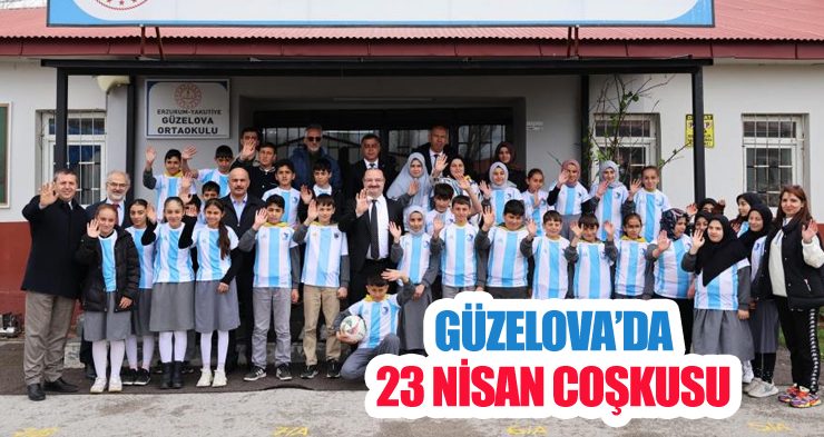 Güzelova’da 23 Nisan coşkusu: Rektör Hacımüftüoğlu, Minik yüreklerle bayram sevincini paylaştı