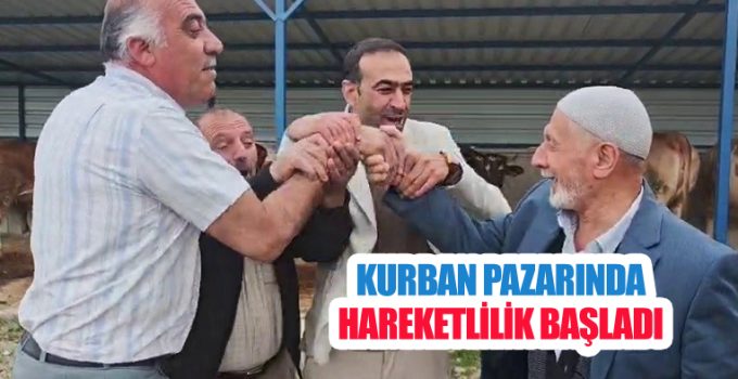 Kurban pazarında hareketlilik başladı