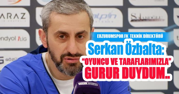 Erzurumspor FK – Iğdır FK maçının ardından…