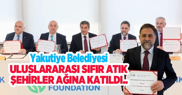 Yakutiye Belediyesi, Uluslararası sıfır atık şehirler ağına katıldı…