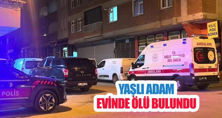 Yaşlı adam evinde ölü bulundu