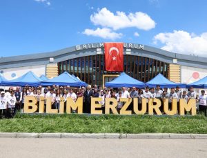 Bilim Fuarları Festivali Erzurum’da büyük bir coşkuyla gerçekleştirildi…