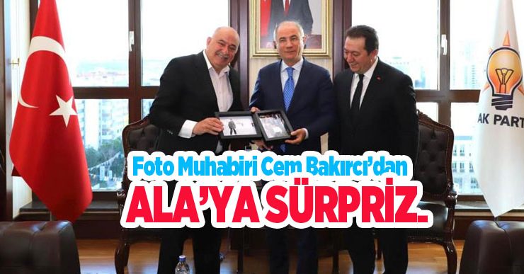 Foto muhabiri Cem Bakırcı’dan Ala’ya sürpriz..