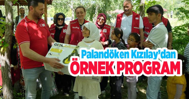 Palandöken Kızılay’dan örnek program..