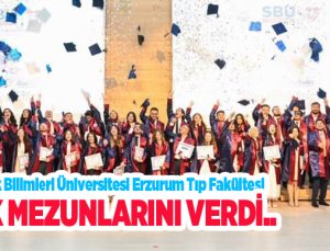 SBÜ ilk mezunlarını verdi…