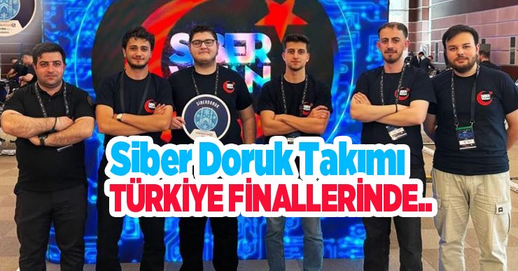 Siber doruk takımı Türkiye finallerinde…