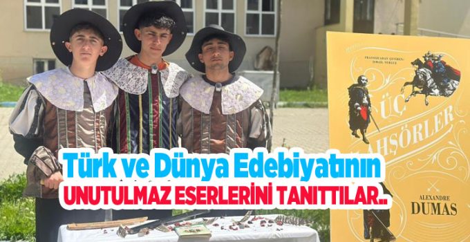 Türk ve dünya edebiyatının unutulmaz eserlerini tanıttılar…