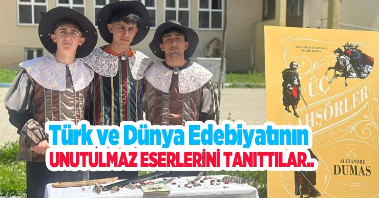 Türk ve dünya edebiyatının unutulmaz eserlerini tanıttılar…