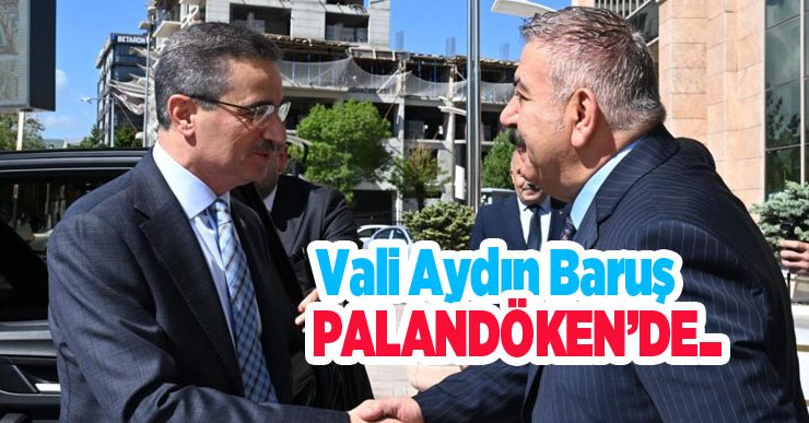 Vali Aydın Baruş Palandöken’de..