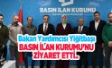 Bakan Yardımcısı Yiğitbaşı Basın İlan Kurumu’nu ziyaret etti…