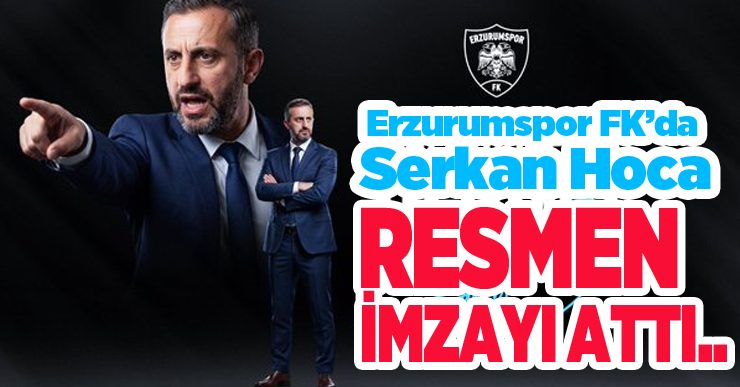 Erzurumspor’da Serkan Özbalta Dönemi Tam Gaz: 1 Yıllık Yeni Sözleşme!