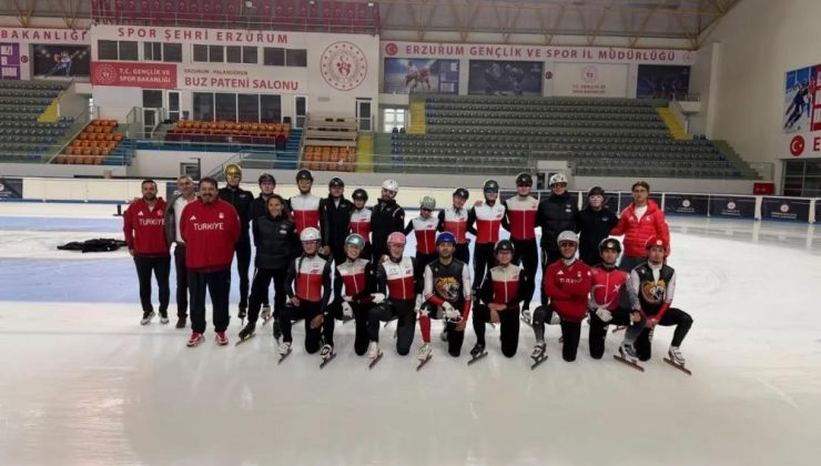 Short Track yeni sezon hazırlık kampları erzurum’da tamamlandı…