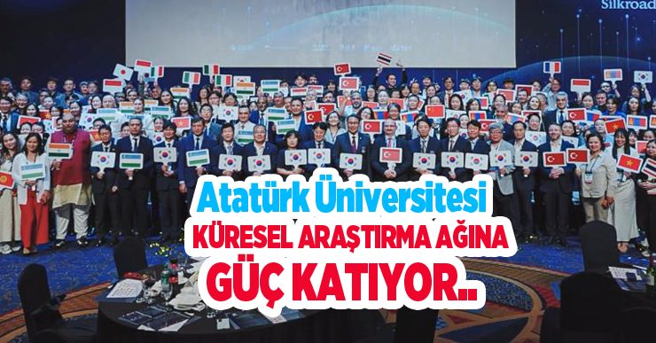 Atatürk Üniversitesi, küresel araştırma ağına güç katıyor…