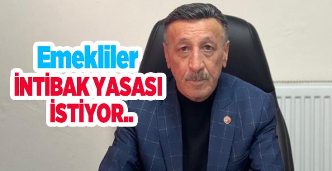 Emekliler intibak yasası istiyor..