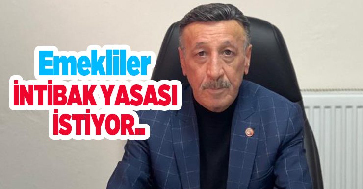 Emekliler intibak yasası istiyor..