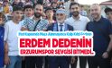 Stat kapısında maça alınmayınca kalp krizi geçiren Erdem dedenin Erzurumspor sevgisi bitmedi…