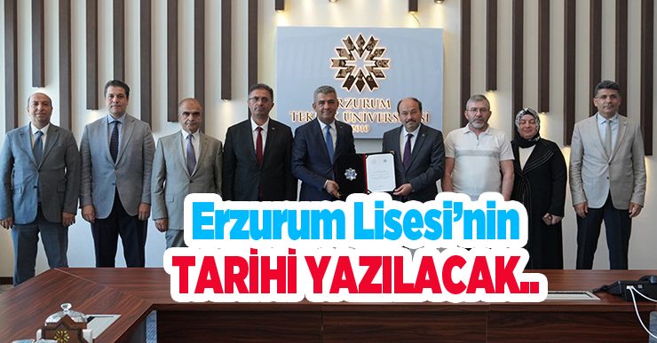 Erzurum Lisesi’nin tarihi yazılacak..