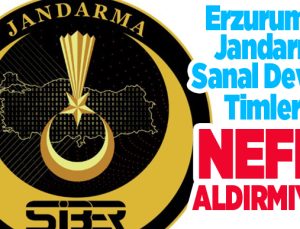 Jandarma sanal devriye timleri nefes aldırmıyor..