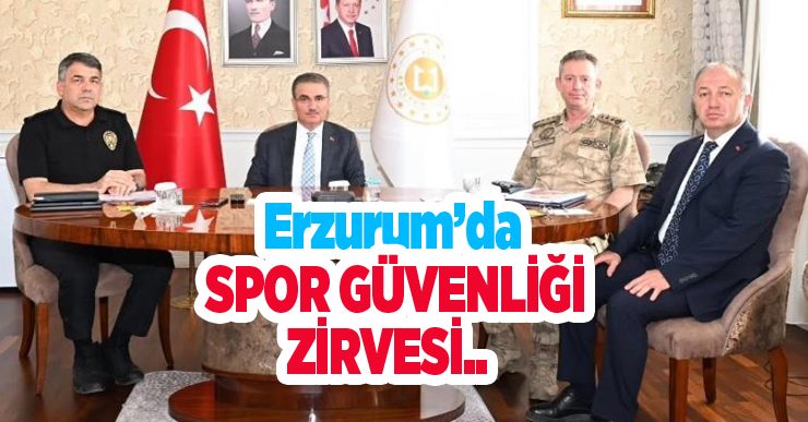 Spor güvenliği zirvesi…