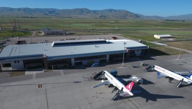 Erzurum Havalimanı’nda son 5 yılın karnesi..