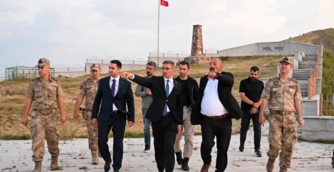 Vali Baruş’tan Şenkaya çıkarması..