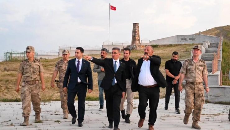 Vali Baruş’tan Şenkaya çıkarması..