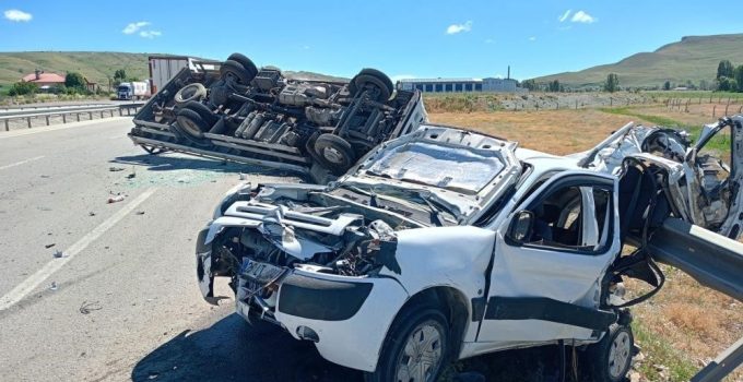 Erzurum’da Temmuz ayında 218 ölümlü-yaralanmalı trafik kazası..