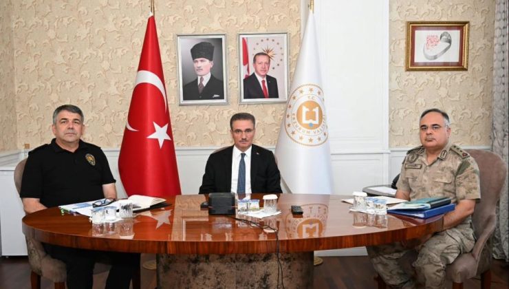 “Terörsüz Türkiye” hedefini konuştular..