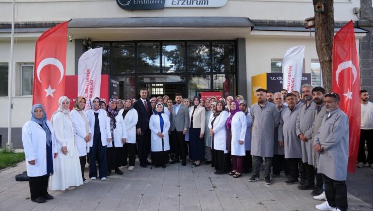 Erzurum’da hayat boyu öğrenme çalışmaları değerlendirildi..