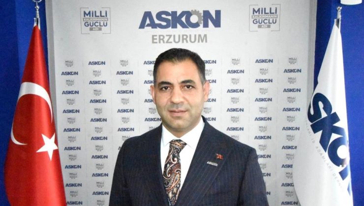 ASKON Erzurum Şube Başkanı Turan’dan 30 Ağustos Zafer Bayramı mesajı…