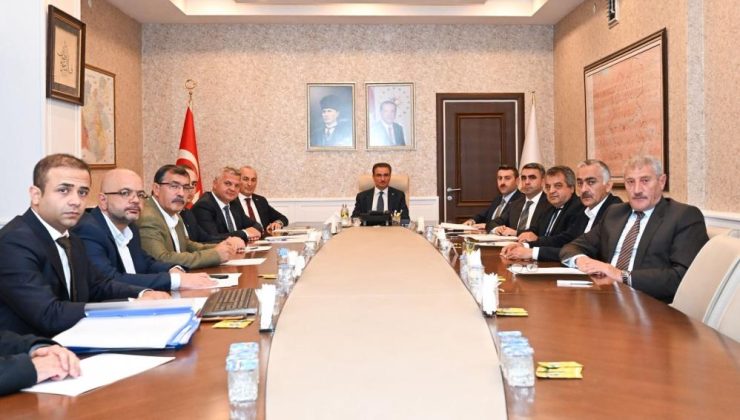 Tarımsal üretimin devamlılığı masaya yatırıldı..