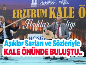 Aşıklar kale önünde buluştu…