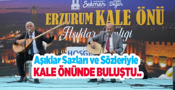 Aşıklar kale önünde buluştu…