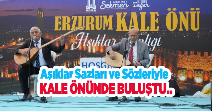 Aşıklar kale önünde buluştu…