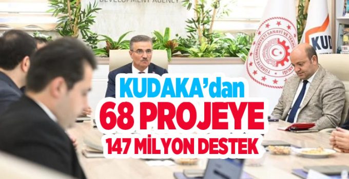 KUDAKA’dan 68 projeye 147 milyon destek..