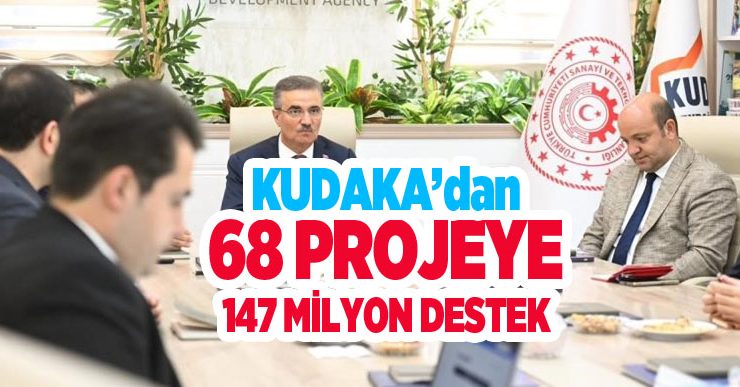 KUDAKA’dan 68 projeye 147 milyon destek..
