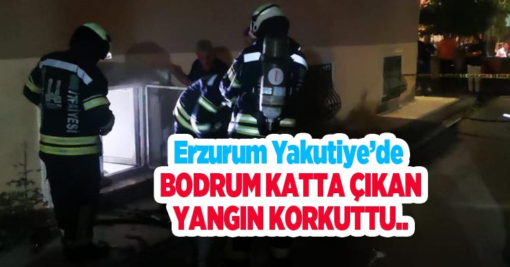 Bodrum katta çıkan yangın korkuttu…
