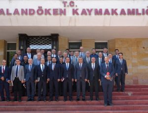 İlçe Millî Eğitim Müdürleri toplandı..