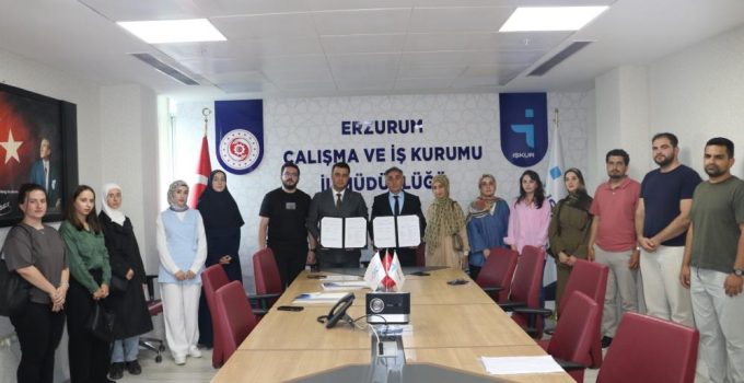 Erzurum Türkiye İş Kurumu, genç eczacılar için mesleki eğitim programı başlattı..
