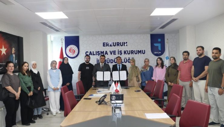 Erzurum Türkiye İş Kurumu, genç eczacılar için mesleki eğitim programı başlattı..