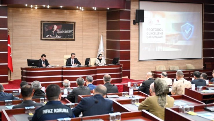 Erzurum’da okul güvenliği için toplandılar..