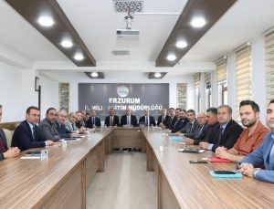 Erzurum’da eğitim zirvesi..