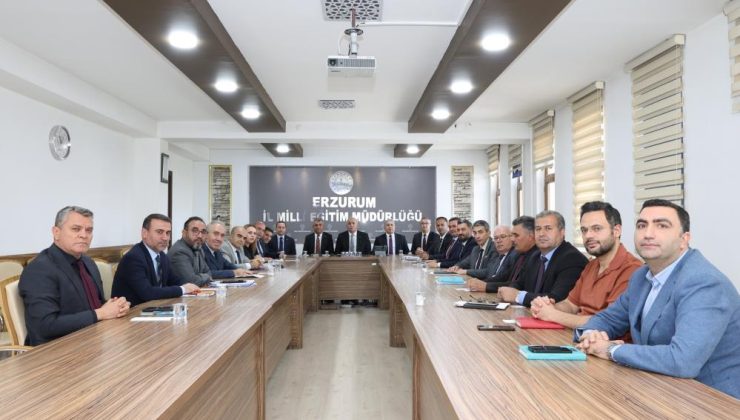 Erzurum’da eğitim zirvesi..