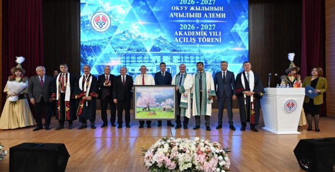 Atatürk Üniversitesi ile Kırgızistan-Türkiye Manas Üniversitesi arasındaki akademik ve gönül köprüsünü güçlendiren ziyaret..